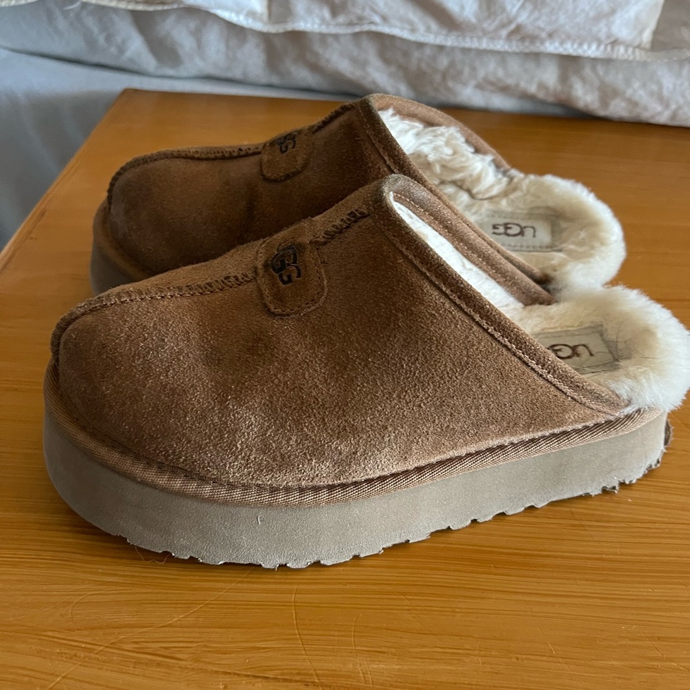 UGG Kids Brown Slip-On Shoes